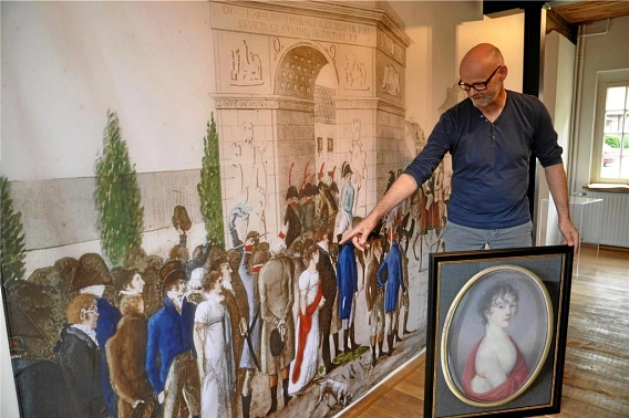 Führung und Besichtigung im Theresenkabinett Auf den Spuren von Therese von Zandt © Heimatverein Asbeck