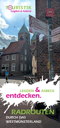 Radroutenflyer Titelbild Bild Knotenpunktrouten-Flyer © Gemeinde Legden