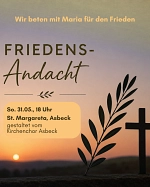 So. 31.05. 18 Uhr St. Margareta Asbeck